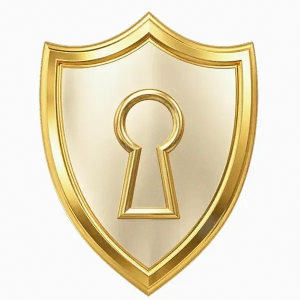 Shield with keyhole — Hadesbet