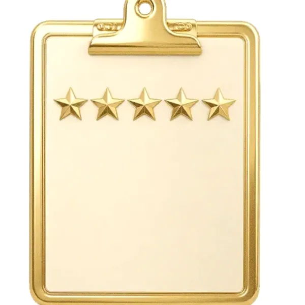 Star rating clipboard — Hadesbet