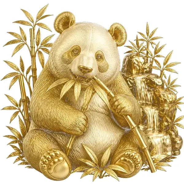 Panda eating bamboo — Hadesbet