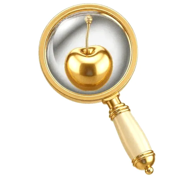 Cherry magnifying glass — Hadesbet