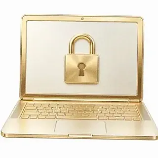 Laptop with padlock — Hadesbet