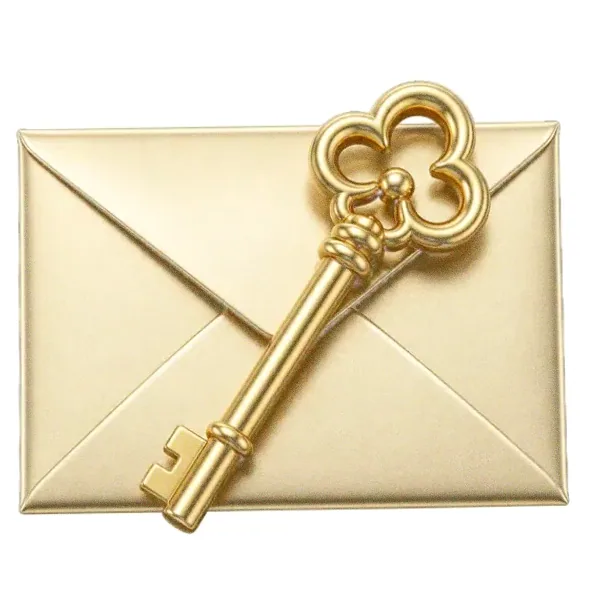 Key on envelope — Hadesbet