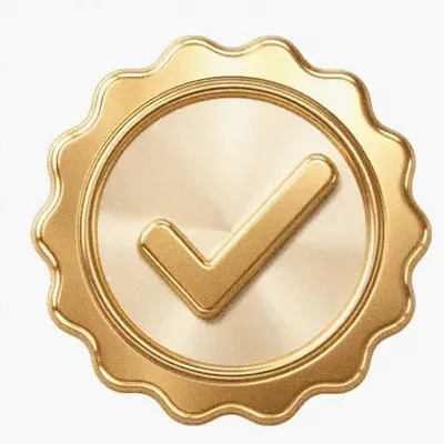 Checkmark badge — Hadesbet