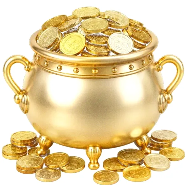Coin-filled cauldron — Hadesbet