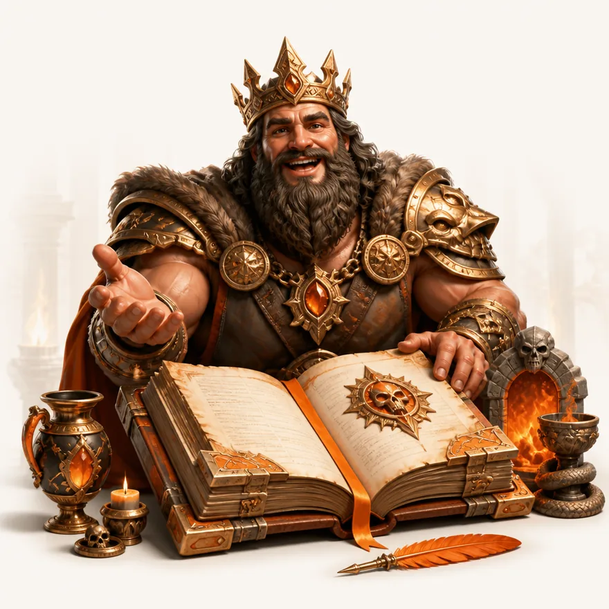 Thick open rulebook — Hadesbet